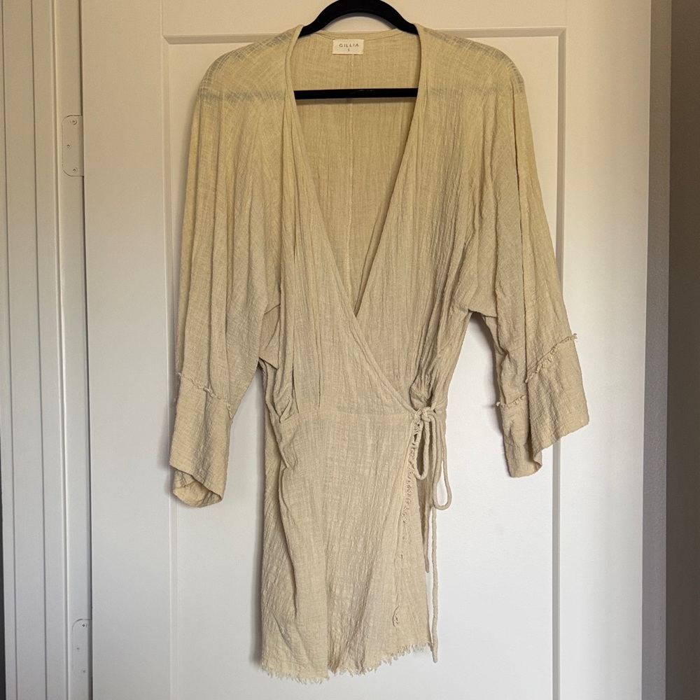 GILLIA WRAP DRESS